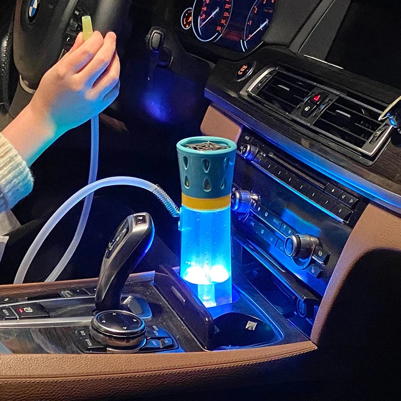 LED Arabic Hookah Cup Portable Car Hookah Household Hookah In The Car